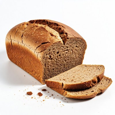 Sliced Whole Grain Bread Loaf