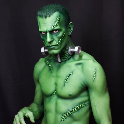 Green Frankenstein Monster Man