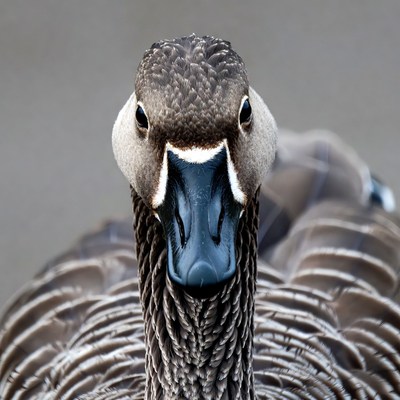 Close-up Canada Goose head