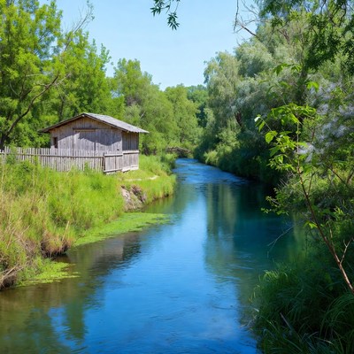 Wooden Cabin by Forest River
