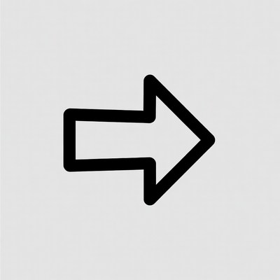 Black right arrow icon