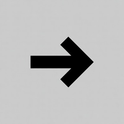 Black right arrow icon