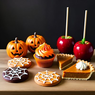Halloween Candy Table Display