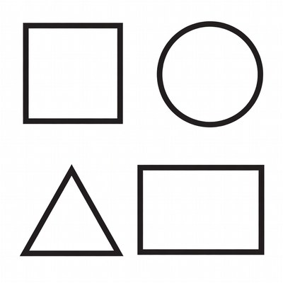 Square Circle Triangle Shapes