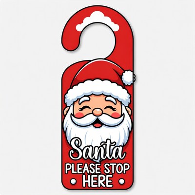 Santa Do Not Disturb Door Hanger
