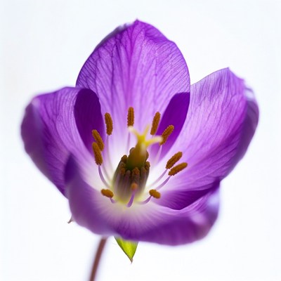 Purple flower close-up