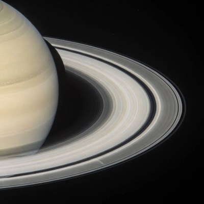 Saturn with Prominent Rings
