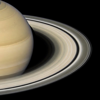 Saturn with rings