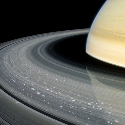 Saturn with Prominent Rings