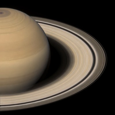 Saturn with Prominent Rings