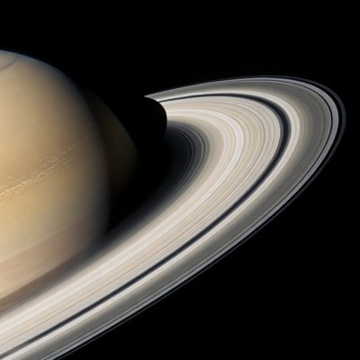 Saturn with Prominent Rings
