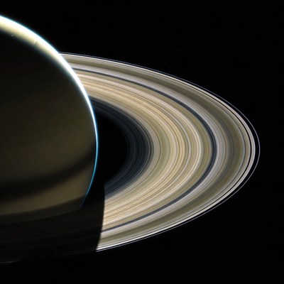 Saturn with Prominent Rings