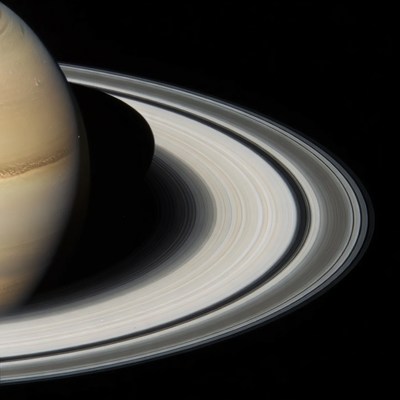Saturn with Prominent Rings