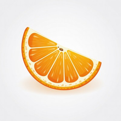 Sliced Orange Illustration