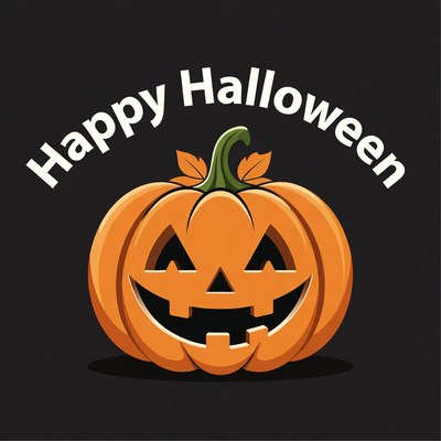 Happy Halloween Jack-o-Lantern