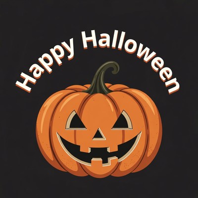 Happy Halloween Jack-o-Lantern