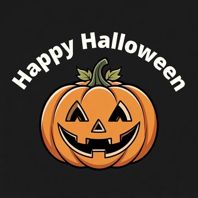 Happy Halloween Jack-o-Lantern