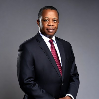 African-American man in suit