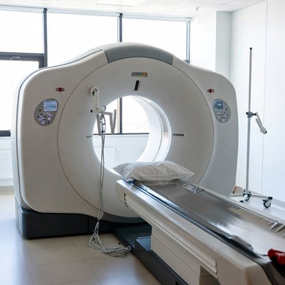 CT Scanner in Hospital Room