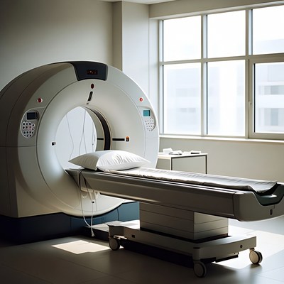 MRI Scanner in Hospital Room