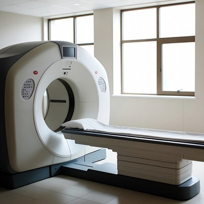 MRI Scanner in Hospital Room