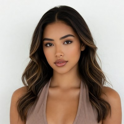 Beautiful Asian woman portrait