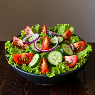 Fresh Tomato Cucumber Salad