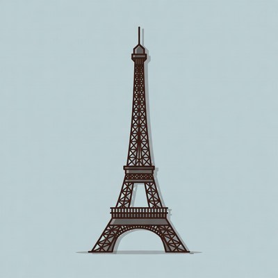 Eiffel Tower illustration