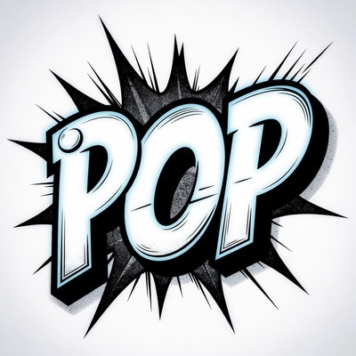 Explosive Comic POP Text