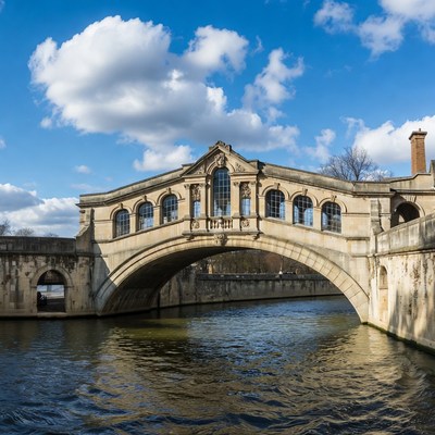 Stone Bridge over River