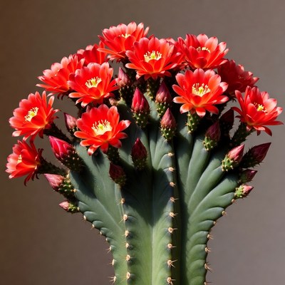 Red Flowering Christmas Cactus