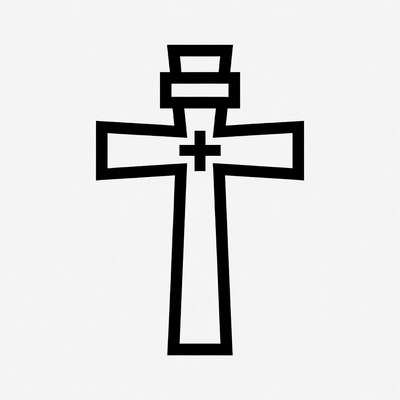 Orthodox Cross Icon