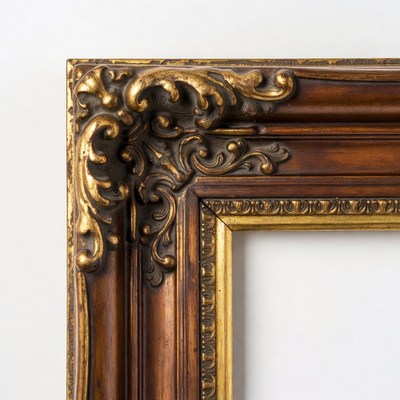 Ornate Gold Picture Frame