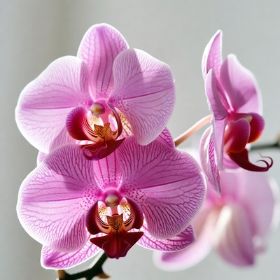 Pink Phalaenopsis Orchid Bloom