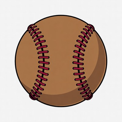 Baseball clipart illustration