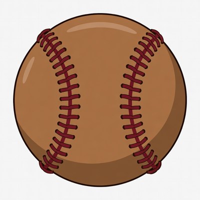 Baseball clipart illustration