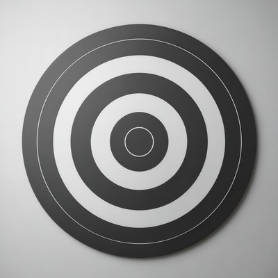 Black and White Target