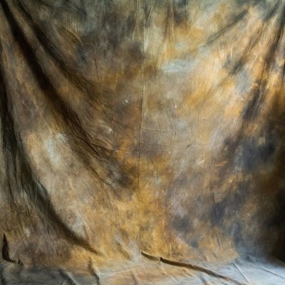 Wrinkled Brown Fabric Backdrop