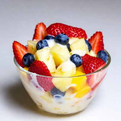 Fresh Fruit Yogurt Parfait
