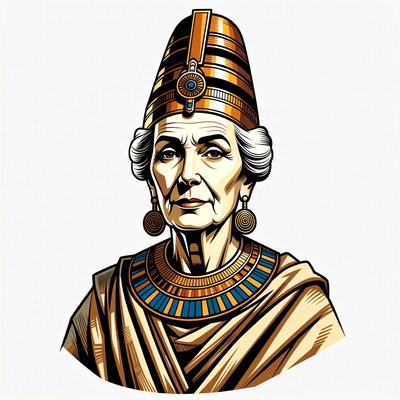Egyptian Queen Nefertiti Portrait