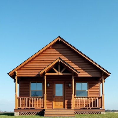 Log Cabin with Porch