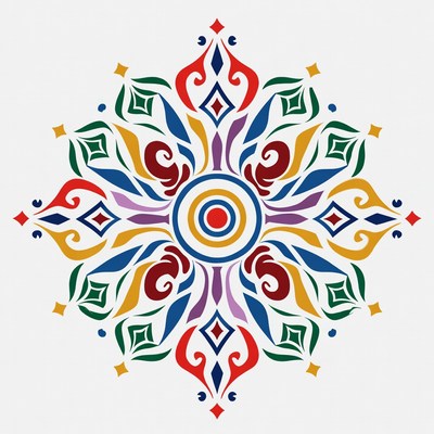 Colorful Mandala Design