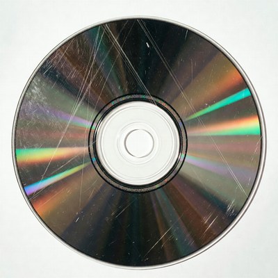 Scratched CD Disc