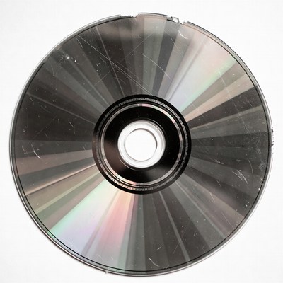 Scratched CD Disc