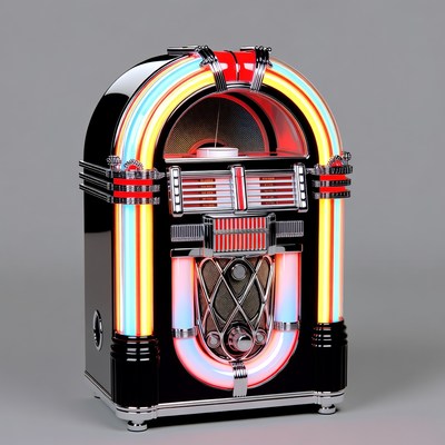 Retro Neon Jukebox
