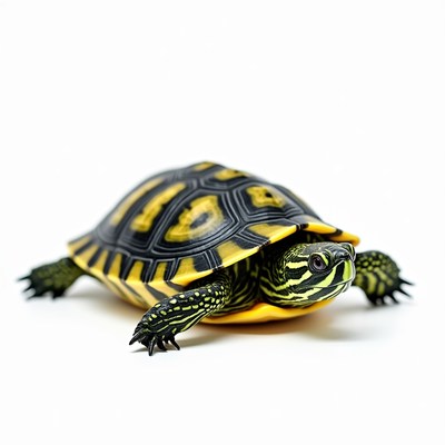 Yellow-bellied slider turtle