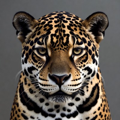 Jaguar close-up portrait
