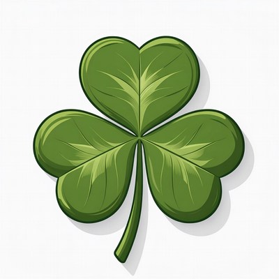 Four-leaf clover illustration