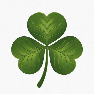 Four-leaf clover illustration