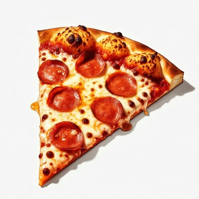 Pepperoni Pizza Slice